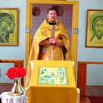 Божественная литургия в д. Вороничи. Проповедь священника