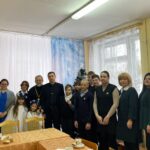 Рождественская встреча  с педагогами и учащимися  ГУО «Базовая школа №11 г. Полоцка»