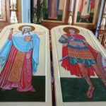 Освящение икон великомученика Георгия Победоносца и равноапостольной Нины, просветительницы Грузии