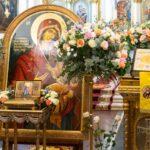 График пребывания   Ковчега с частицей Честного Пояса Пресвятой Богородицы и  частицами мощей Её родителей – праведного Иоакима и Анны  в Полоцкой епархии