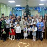 Рождественские поздравления  для детей и взрослых в социальных  и медицинских учреждениях Полоцка